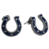 Indianapolis Colts Stud Earrings - Indianapolis Colts - Flyclothing LLC