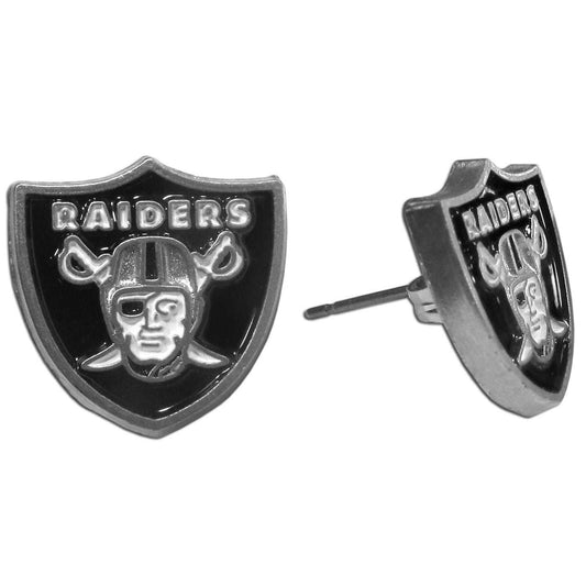 Las Vegas Raiders Stud Earrings - Las Vegas Raiders - Flyclothing LLC