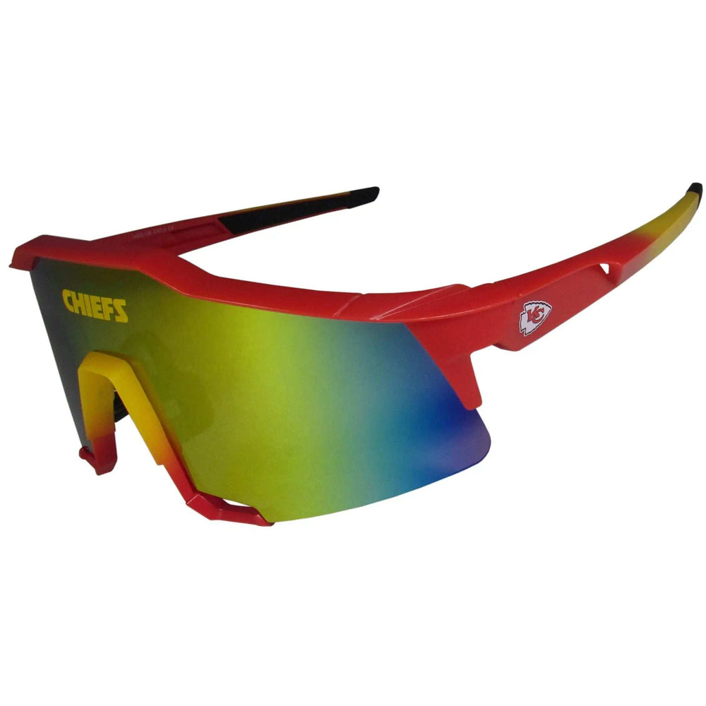 Kansas City Chiefs Shield Sunglasses - Kansas City Chiefs - Flyclothing LLC
