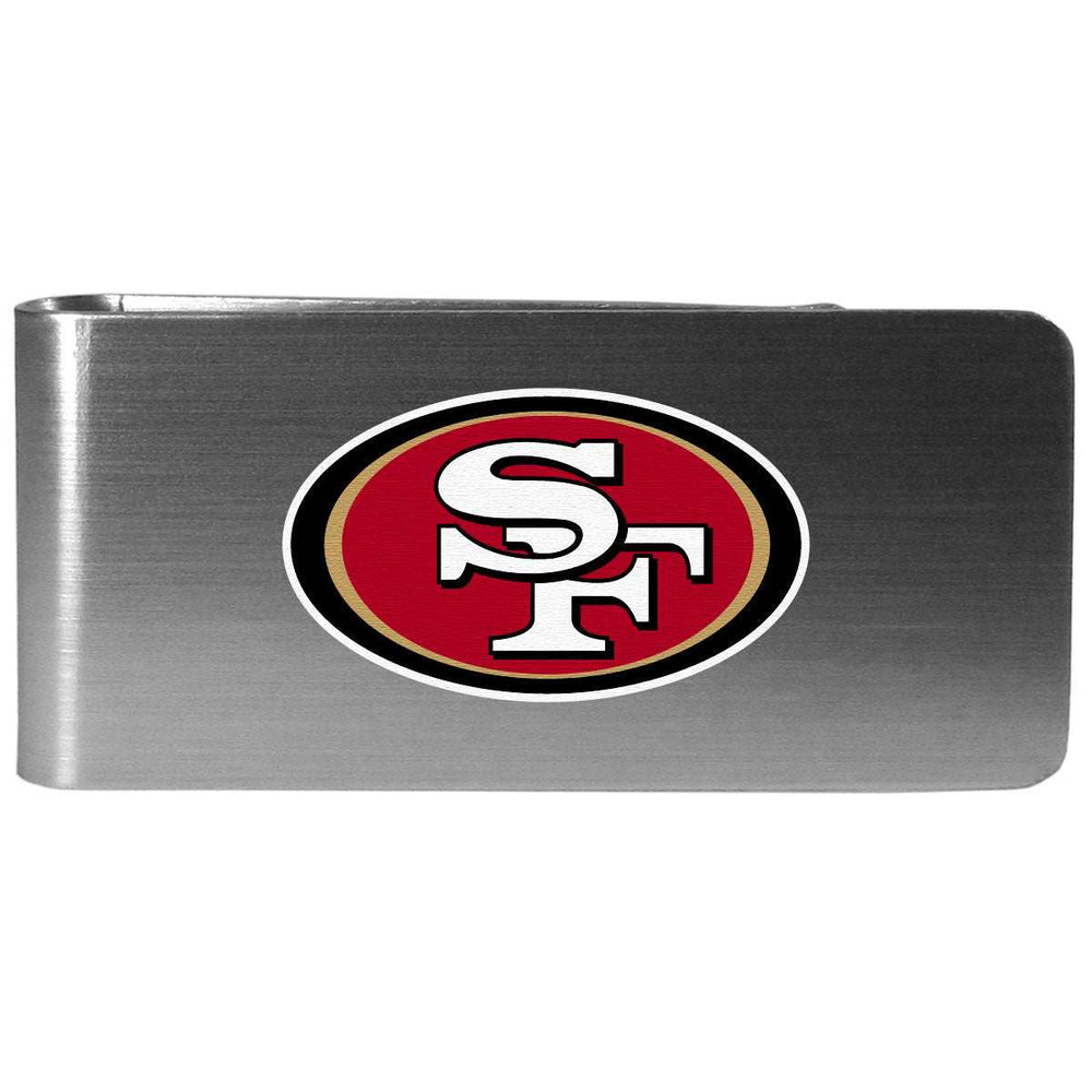San Francisco 49ers Steel Money Clip Logo - San Francisco 49ers - Flyclothing LLC