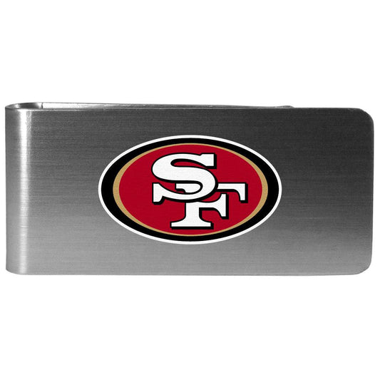 San Francisco 49ers Steel Money Clip Logo - San Francisco 49ers - Flyclothing LLC