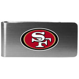San Francisco 49ers Steel Money Clip Logo - San Francisco 49ers - Flyclothing LLC