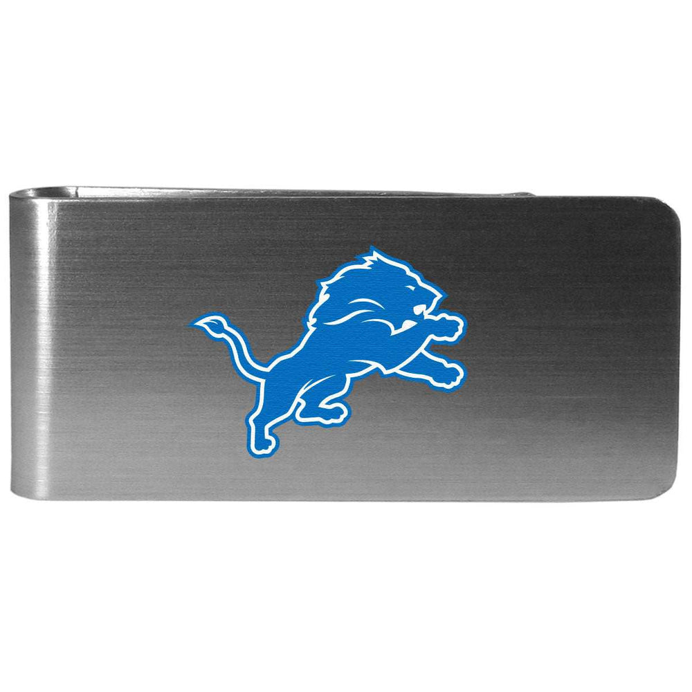 Detroit Lions Steel Money Clip Logo - Detroit Lions - Flyclothing LLC