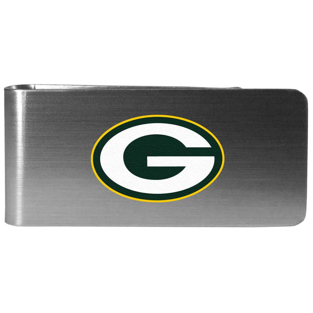 Green Bay Packers Steel Money Clip Logo - Green Bay Packers - Flyclothing LLC