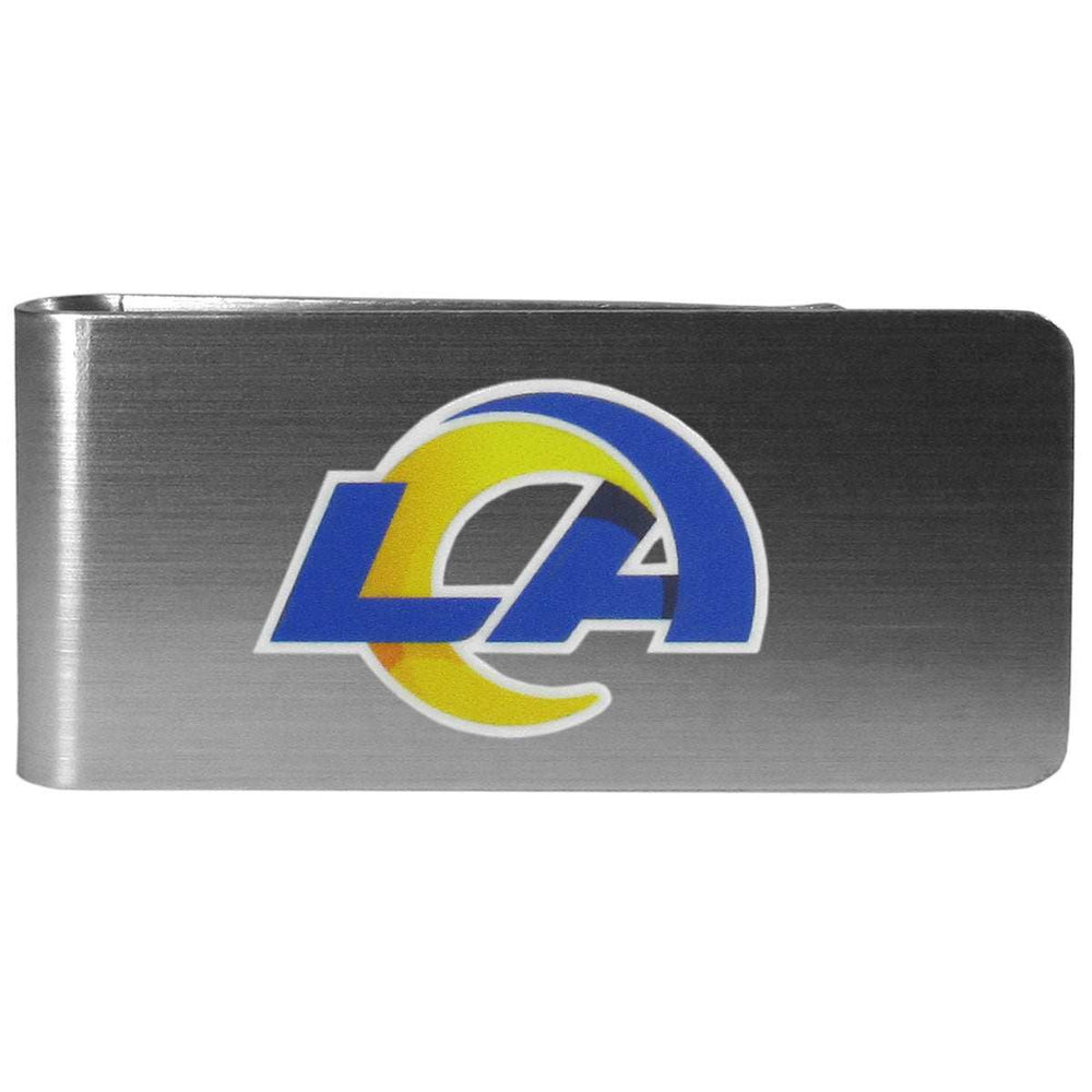 Los Angeles Rams Steel Money Clip Logo - Los Angeles Rams - Flyclothing LLC