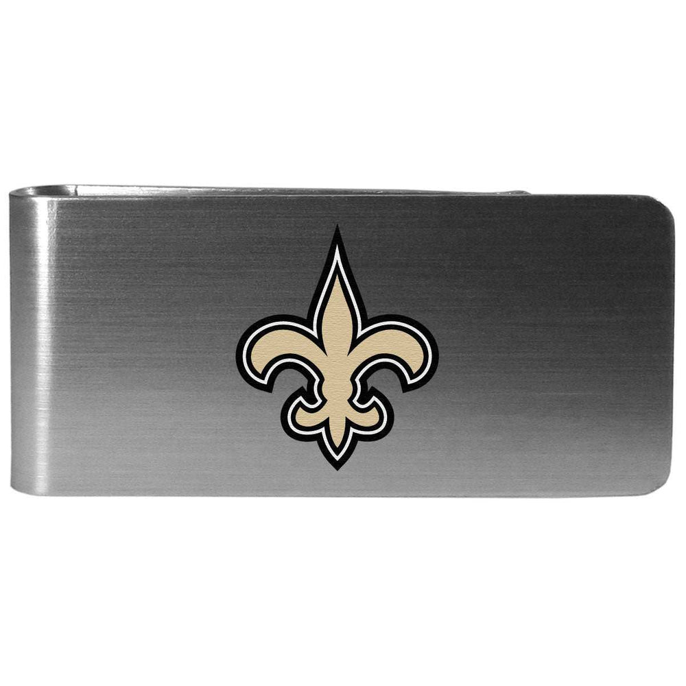 New Orleans Saints Steel Money Clip Logo - New Orleans Saints - Flyclothing LLC