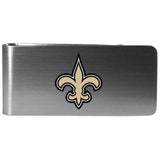 New Orleans Saints Steel Money Clip Logo - New Orleans Saints - Flyclothing LLC