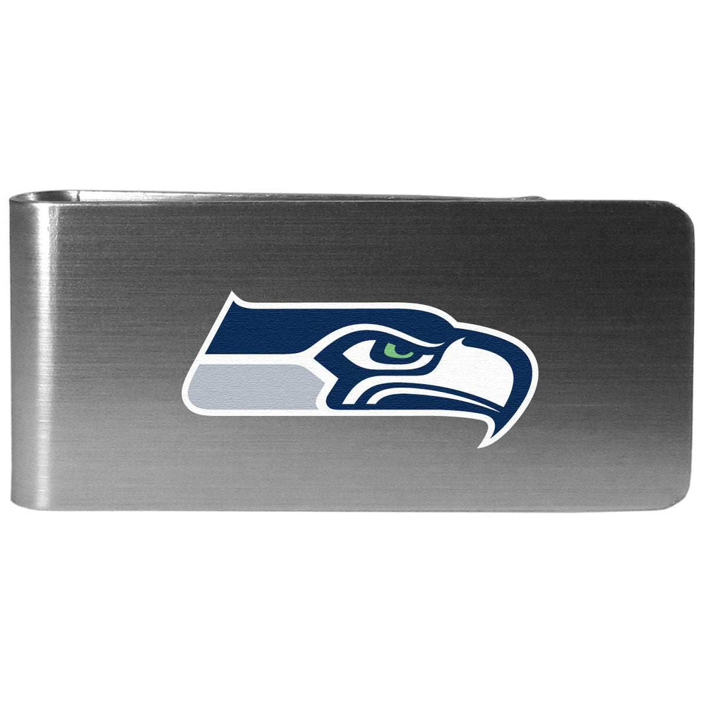 Seattle Seahawks Steel Money Clip Logo - Seattle Seahawks - Flyclothing LLC