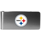 Pittsburgh Steelers Steel Money Clip Logo - Pittsburgh Steelers - Flyclothing LLC