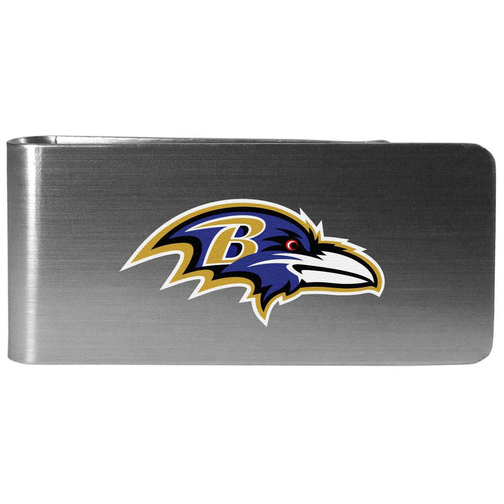 Baltimore Ravens Steel Money Clip Logo - Baltimore Ravens - Flyclothing LLC