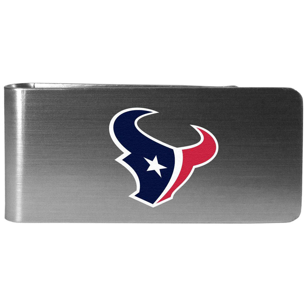 Houston Texans Steel Money Clip Logo - Houston Texans - Flyclothing LLC