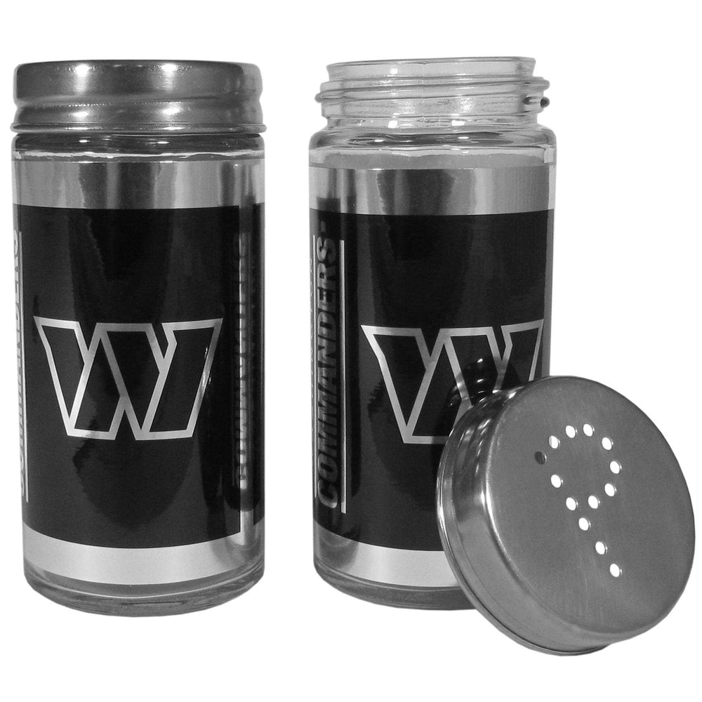 Washington Commanders Black Salt & Pepper Shaker - Siskiyou Buckle - Flyclothing LLC