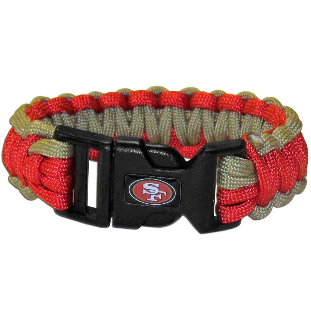 San Francisco 49ers Survivor Bracelet - San Francisco 49ers - Flyclothing LLC