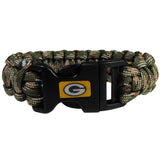Green Bay Packers Camo Survivor Bracelet - Green Bay Packers - Flyclothing LLC