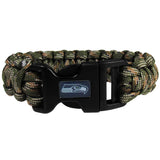 Seattle Seahawks Camo Survivor Bracelet - Seattle Seahawks - Flyclothing LLC