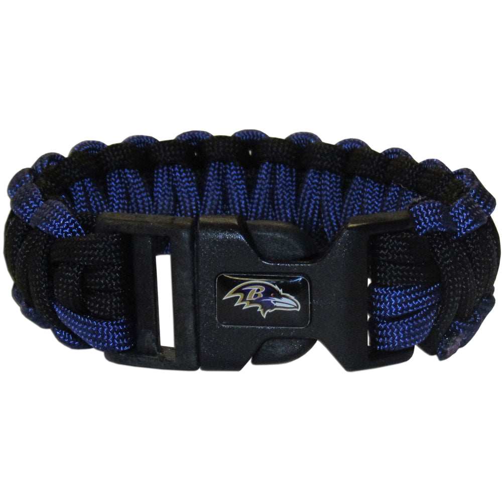 Baltimore Ravens Survivor Bracelet - Baltimore Ravens - Flyclothing LLC