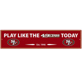 San Francisco 49ers Street Sign Wall Plaque - San Francisco 49ers - Flyclothing LLC