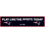 New England Patriots Street Sign Wall Plaque - New England Patriots - Flyclothing LLC