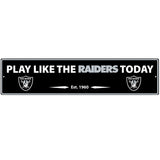 Las Vegas Raiders Street Sign Wall Plaque - Las Vegas Raiders - Flyclothing LLC