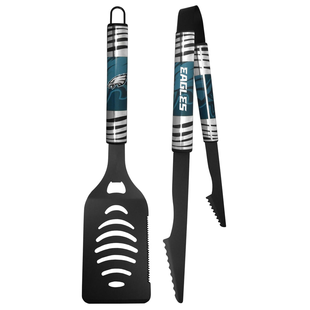 Philadelphia Eagles 2 pc Black Tailgate BBQ Set - Philadelphia Eagles - Flyclothing LLC