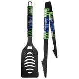 Seattle Seahawks 2 pc Black Tailgate BBQ Set - Seattle Seahawks - Flyclothing LLC