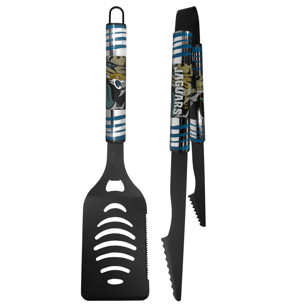 Jacksonville Jaguars 2 pc Black Tailgate BBQ Set - Jacksonville Jaguars - Flyclothing LLC