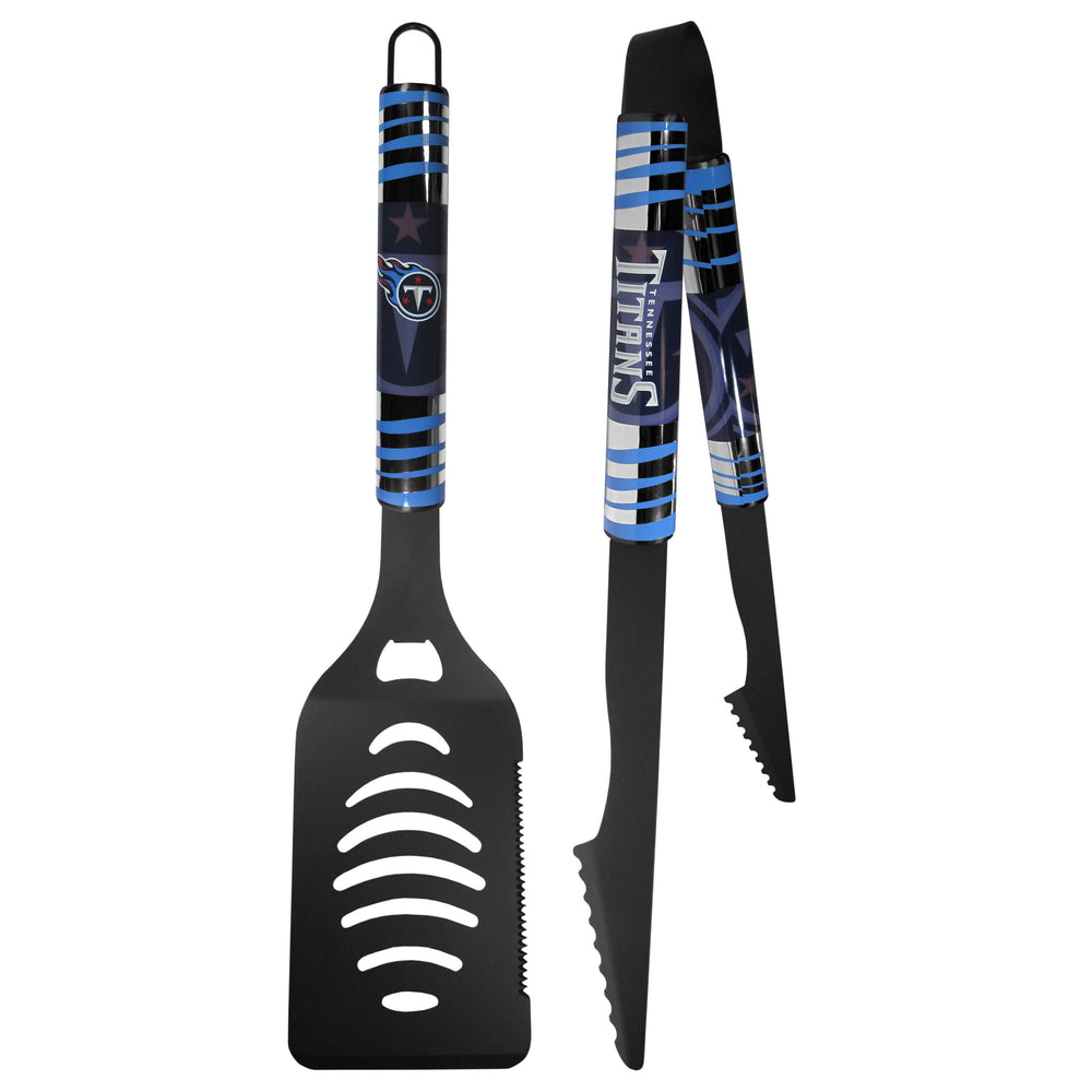 Tennessee Titans 2 pc Black Tailgate BBQ Set - Tennessee Titans - Flyclothing LLC