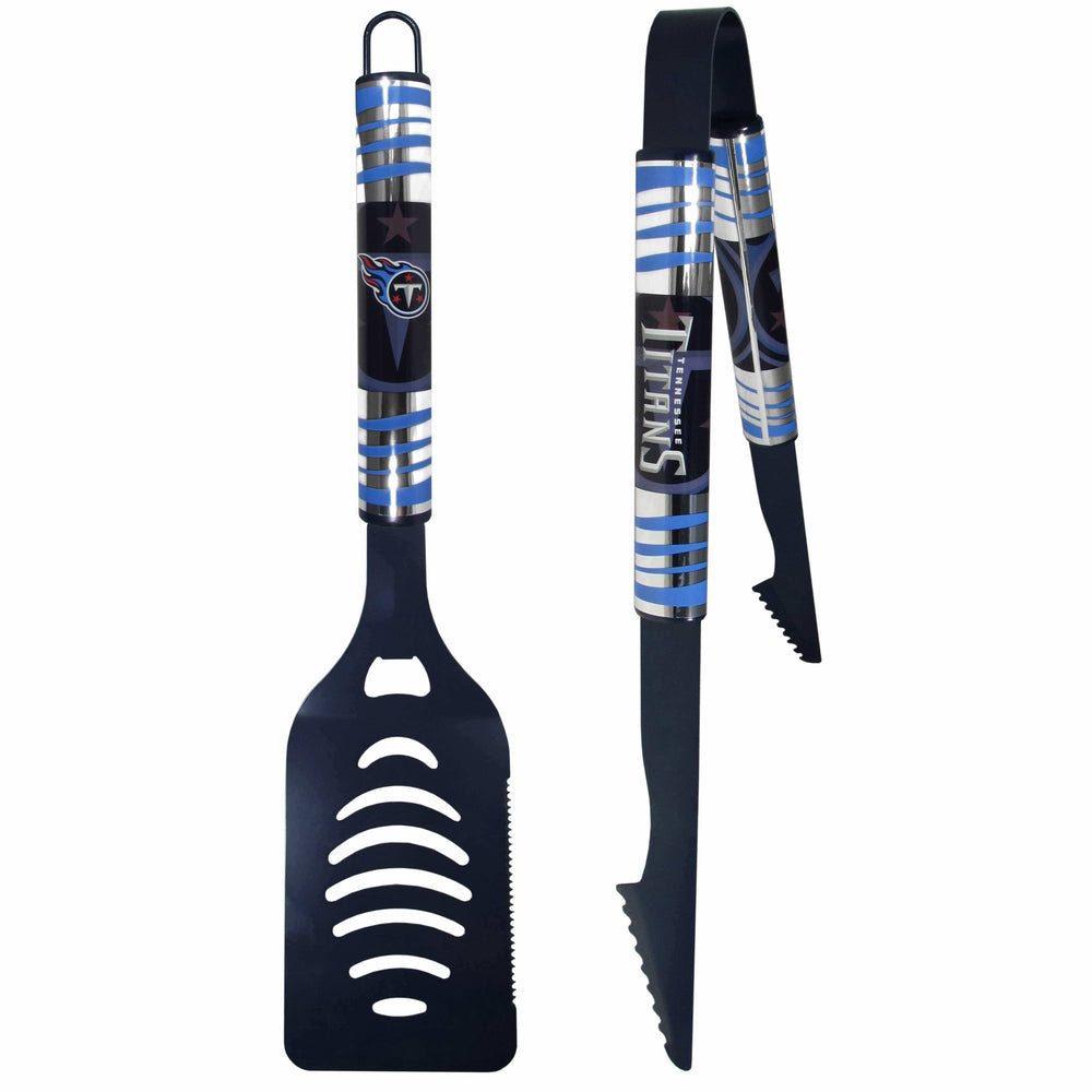 Tennessee Titans 2 pc Color Tailgate BBQ Set - Siskiyou Buckle - Flyclothing LLC