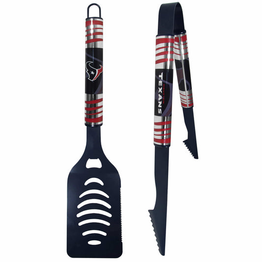 Houston Texans 2 pc Color Tailgate BBQ Set - Siskiyou Buckle - Flyclothing LLC