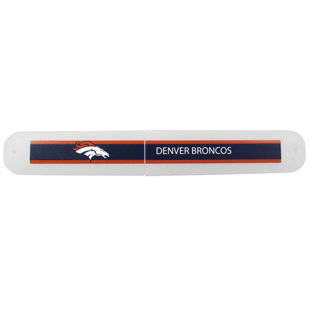 Denver Broncos Travel Toothbrush Case - Denver Broncos - Flyclothing LLC