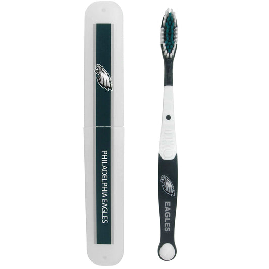 Philadelphia Eagles Toothbrush and Travel Case - Philadelphia Eagles - Flyclothing LLC