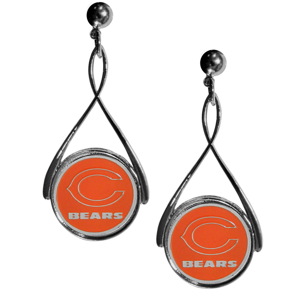 Chicago Bears Tear Drop Earrings - Chicago Bears - Flyclothing LLC