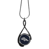 Denver Broncos Tear Drop Necklace - Denver Broncos - Flyclothing LLC