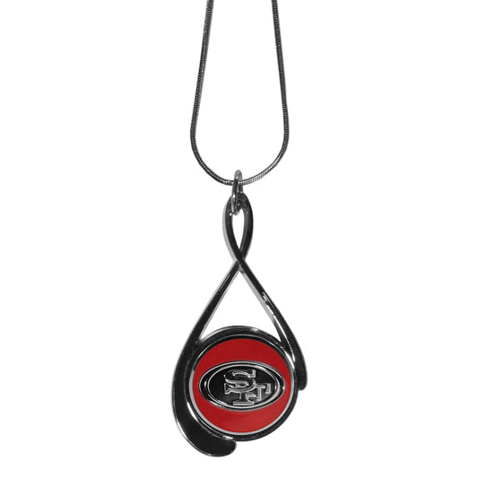 San Francisco 49ers Tear Drop Necklace - San Francisco 49ers - Flyclothing LLC