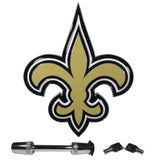 New Orleans Saints Trailer Hitch with Hitch Lock - New Orleans Saints - Flyclothing LLC