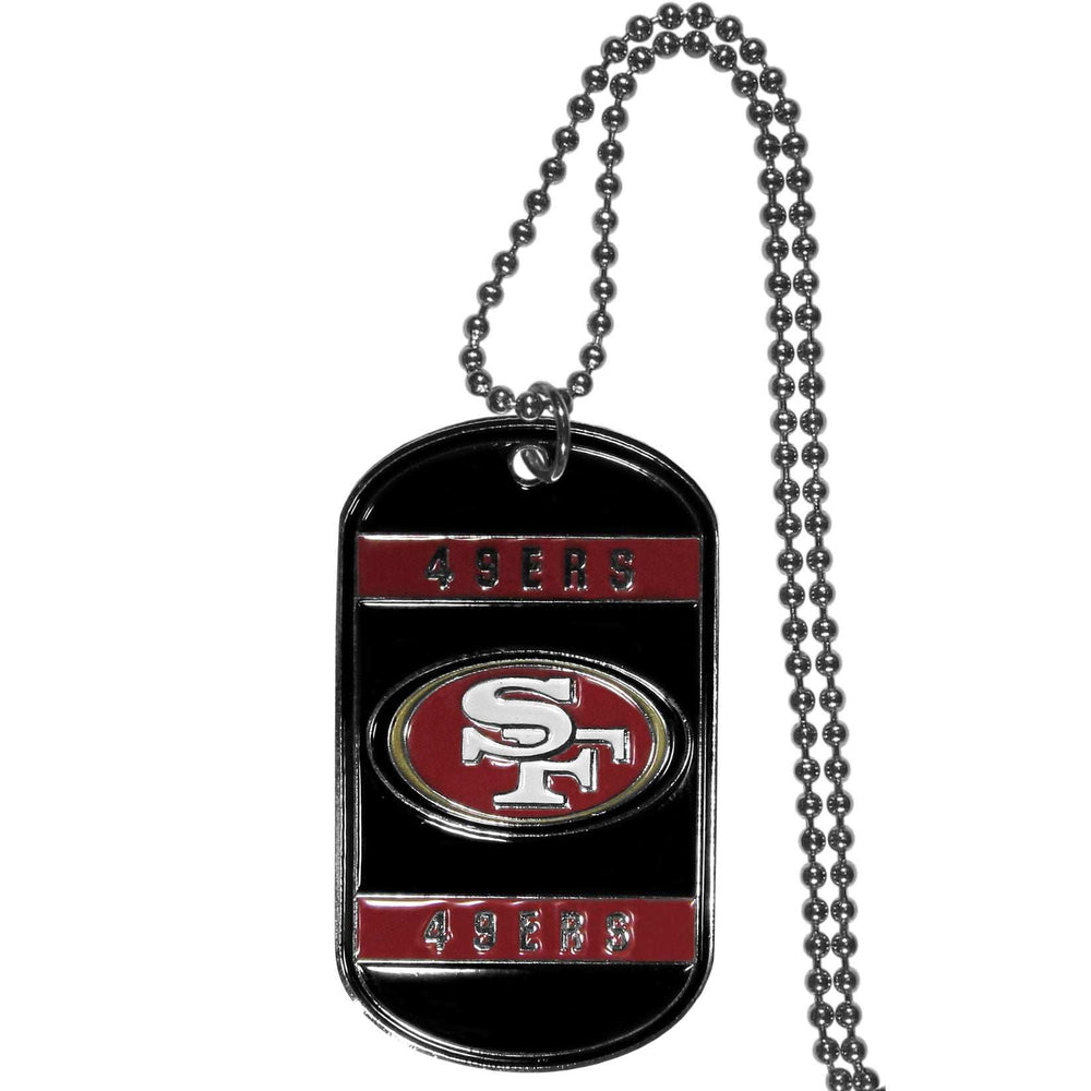 San Francisco 49ers Tag Necklace - San Francisco 49ers - Flyclothing LLC