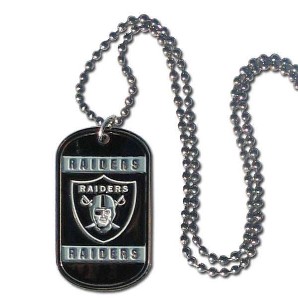 Las Vegas Raiders Tag Necklace - Las Vegas Raiders - Flyclothing LLC