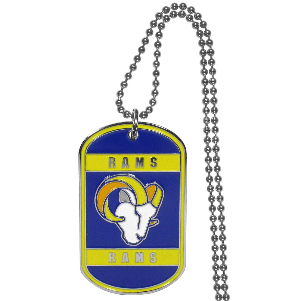 Los Angeles Rams Tag Necklace - Los Angeles Rams - Flyclothing LLC