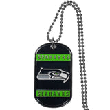 Seattle Seahawks Tag Necklace - Seattle Seahawks - Flyclothing LLC