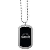 Los Angeles Chargers Chrome Tag Necklace - Los Angeles Chargers - Flyclothing LLC