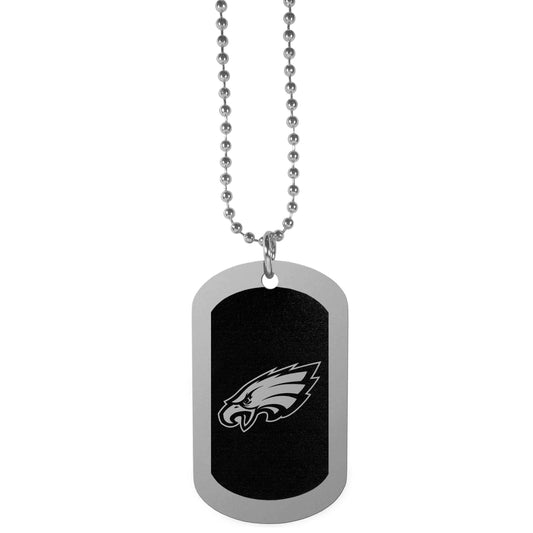 Philadelphia Eagles Chrome Tag Necklace - Philadelphia Eagles - Flyclothing LLC