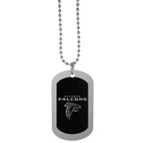 Atlanta Falcons Chrome Tag Necklace - Atlanta Falcons - Flyclothing LLC