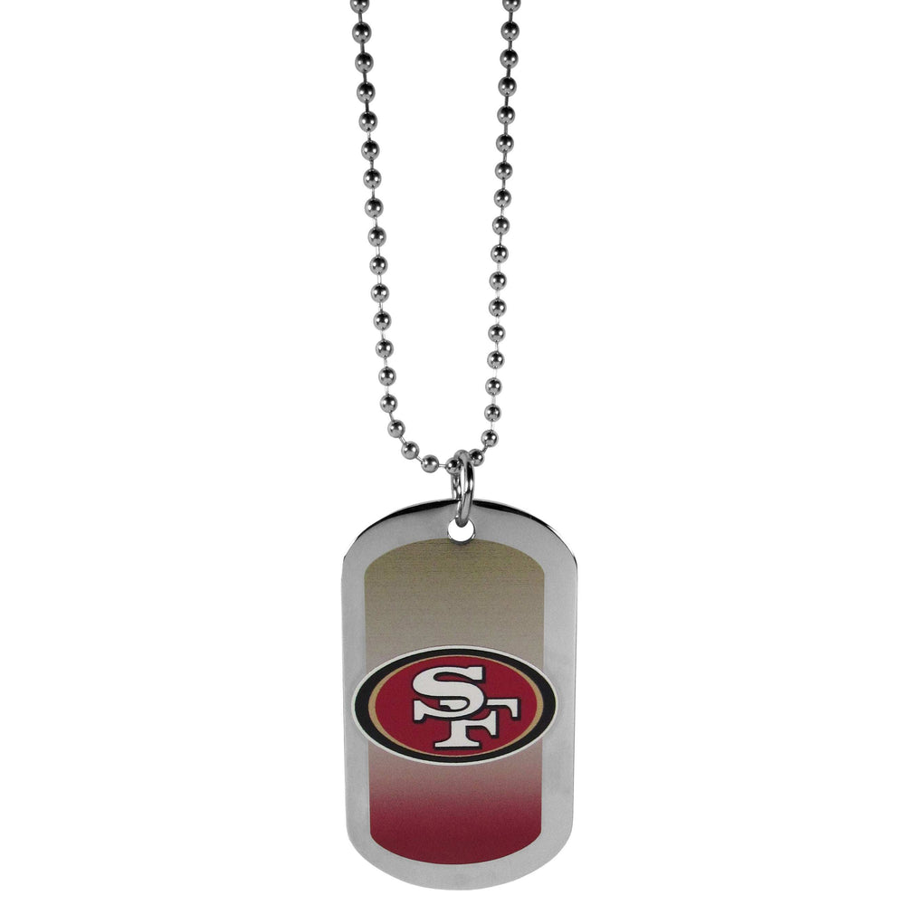 San Francisco 49ers Team Tag Necklace - San Francisco 49ers - Flyclothing LLC