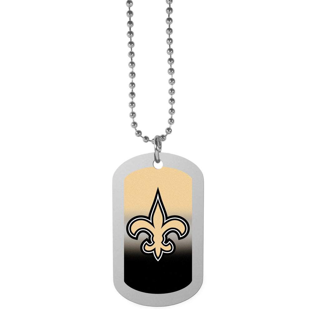 New Orleans Saints Team Tag Necklace - New Orleans Saints - Flyclothing LLC