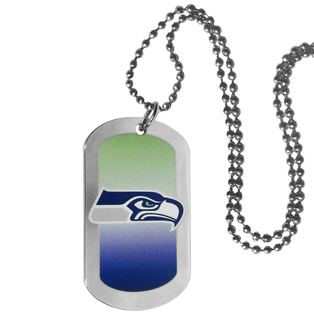 Seattle Seahawks Team Tag Necklace - Seattle Seahawks - Flyclothing LLC