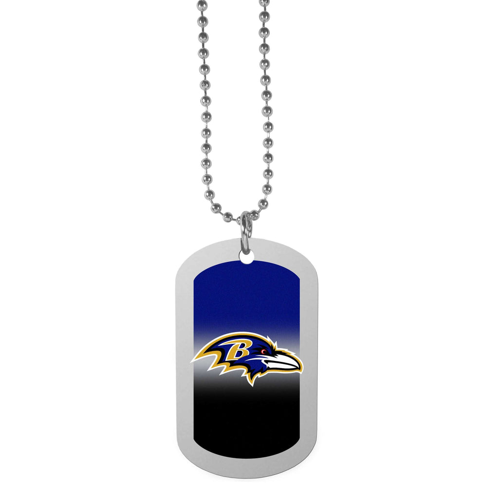 Baltimore Ravens Team Tag Necklace - Baltimore Ravens - Flyclothing LLC