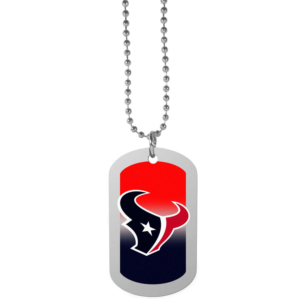 Houston Texans Team Tag Necklace - Houston Texans - Flyclothing LLC