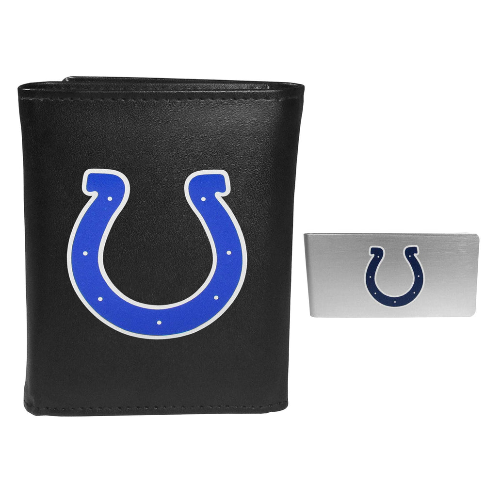 Indianapolis Colts Tri-fold Wallet & Money Clip - Indianapolis Colts - Flyclothing LLC