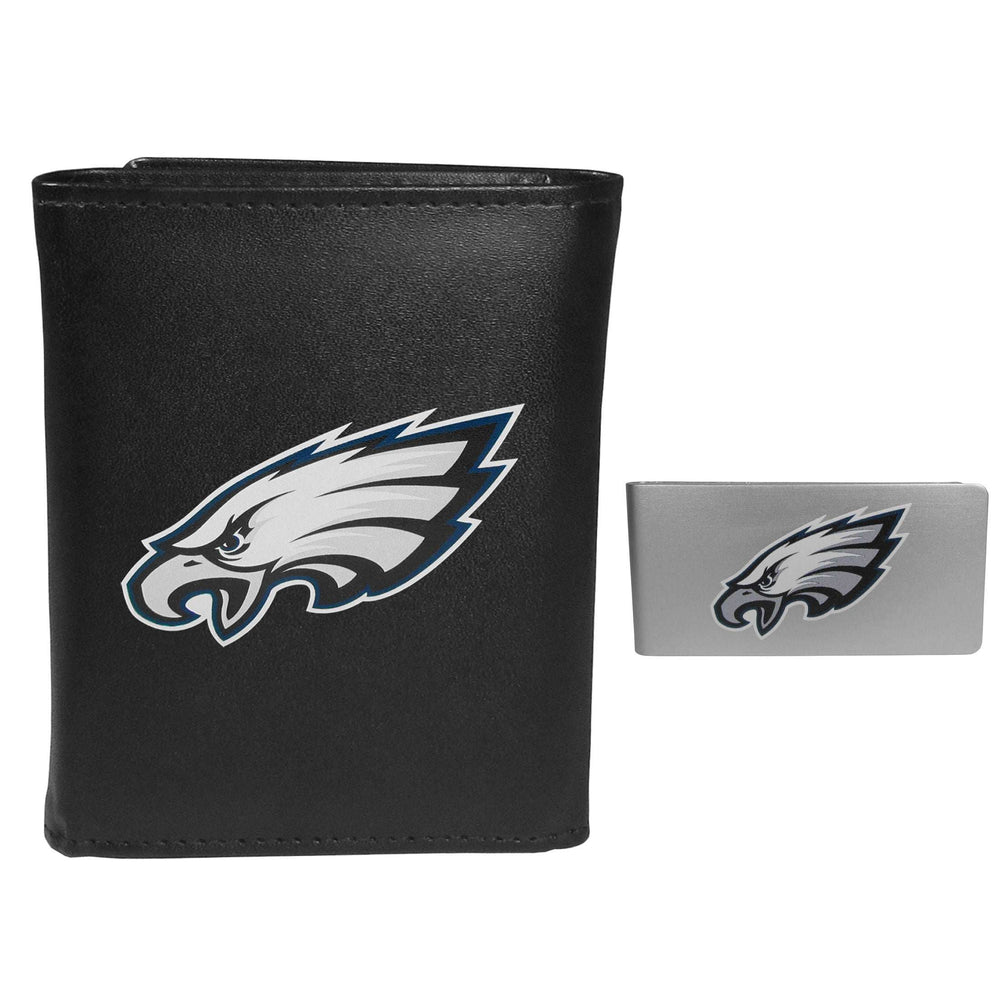 Philadelphia Eagles Tri-fold Wallet & Money Clip - Philadelphia Eagles - Flyclothing LLC