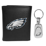 Philadelphia Eagles Tri-fold Wallet & Steel Key Chain - Philadelphia Eagles - Flyclothing LLC
